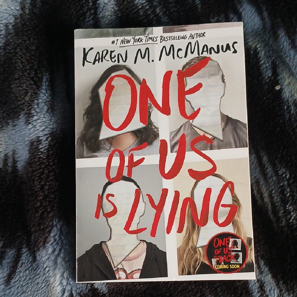 LAST CHANCE 2/$20 One of Us Is Lying By Karen M McManus